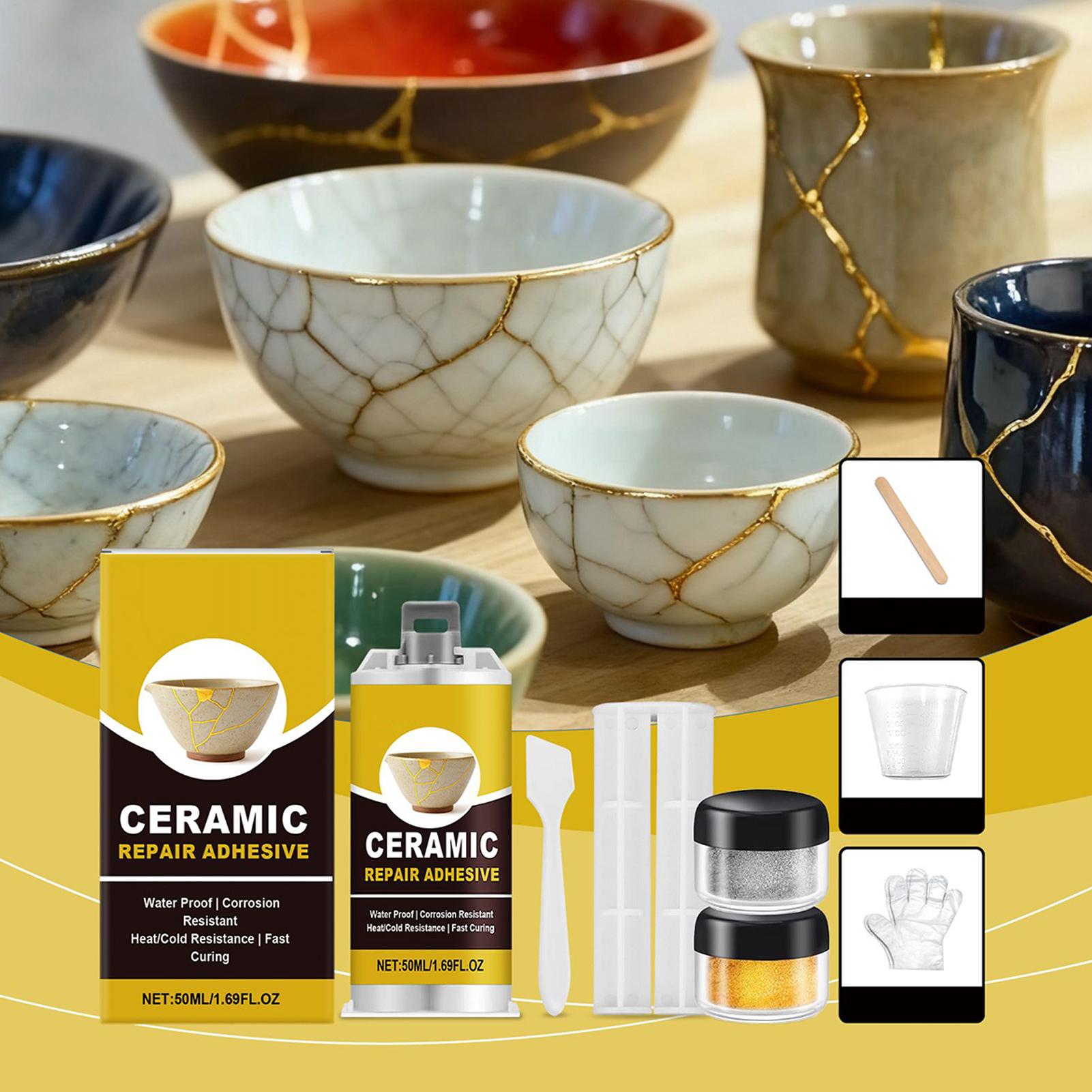 Tile Grout Repair - Seramik Cam Heykeller için Altın Tutkal,