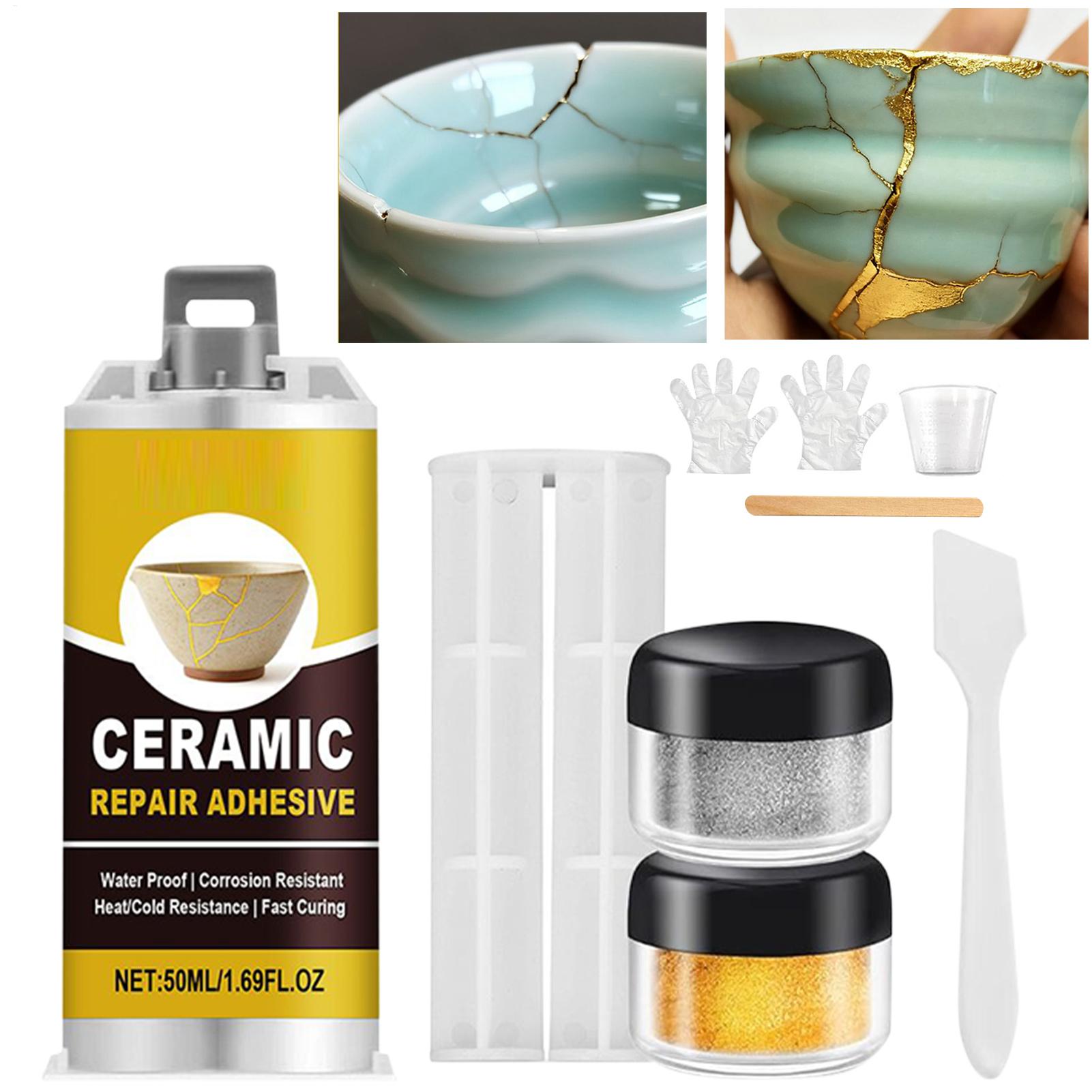 Tile Grout Repair - Japon Kintsugi Seramik Tamir Seti, Gıda