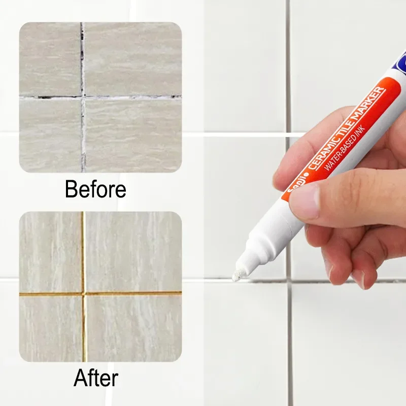 Tile Grout Repair - 12 renk Beyaz Su Geçirmez Kiremit