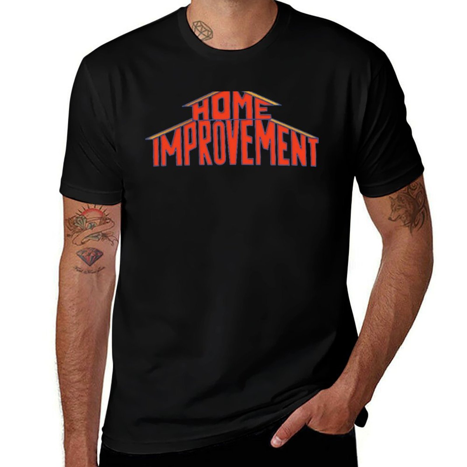 Home Improvement Logo - Ev Tadilatları Logosu 90'lar Tişörtü Yaz