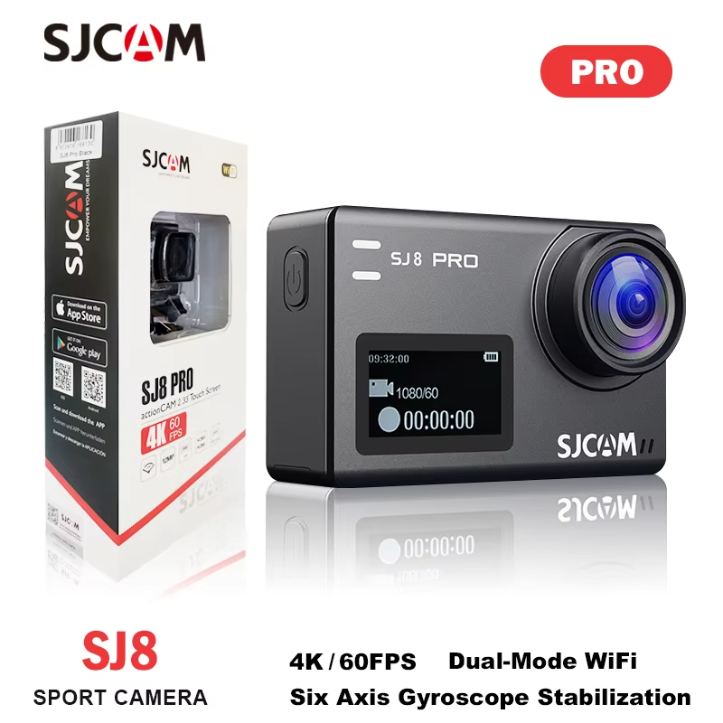 Home Improvement For Beginners - SJCAM SJ8 Pro profesyonel aksiyon kamerası,