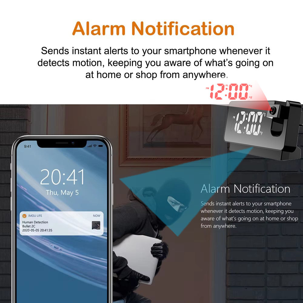 Geliştirilmiş 4K HD Saat Kamer - App Home Improvement incelemesi ve fiyatı