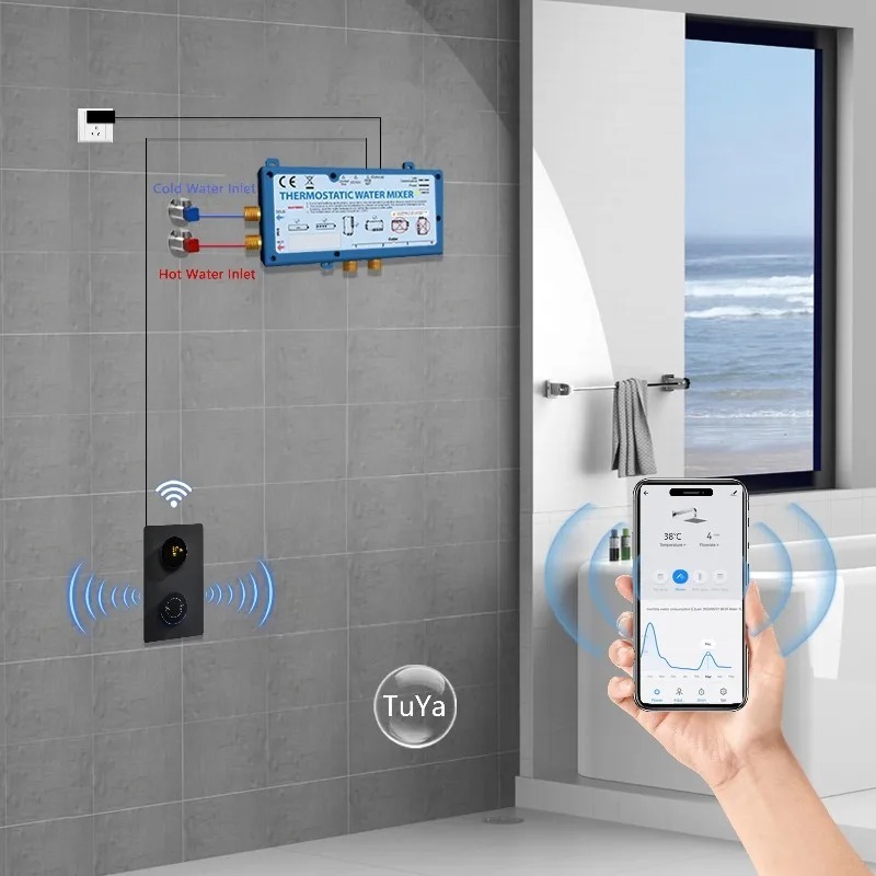Dijital Duş Bataryası Termosta - App Home Improvement incelemesi ve fiyatı