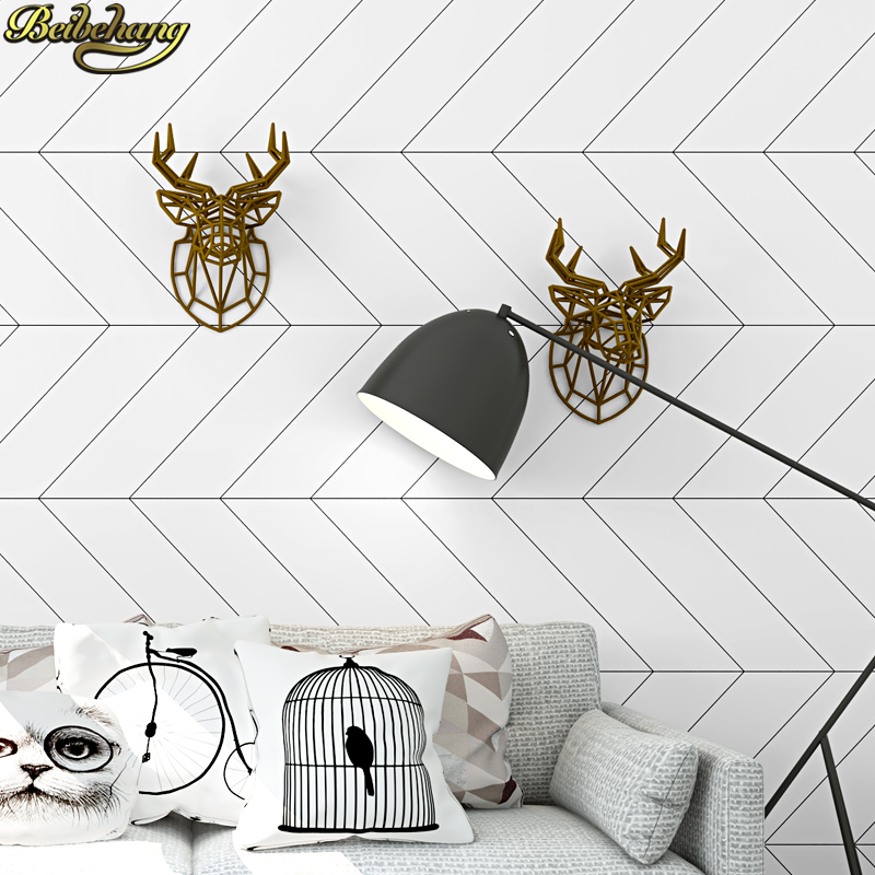 Beibehang İskandinav tarzı siy - Home Improvement Stores incelemesi ve fiyatı
