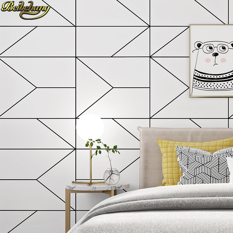 Beibehang İskandinav tarzı siy - Home Improvement Stores incelemesi ve fiyatı