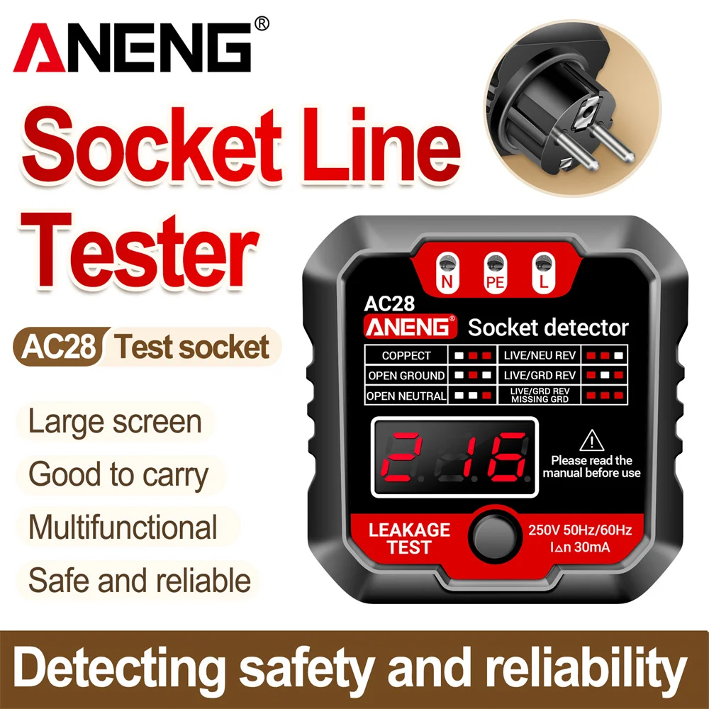 Soket Polarite Dedektörü Geril - Circuit Breaker Finder incelemesi ve fiyatı