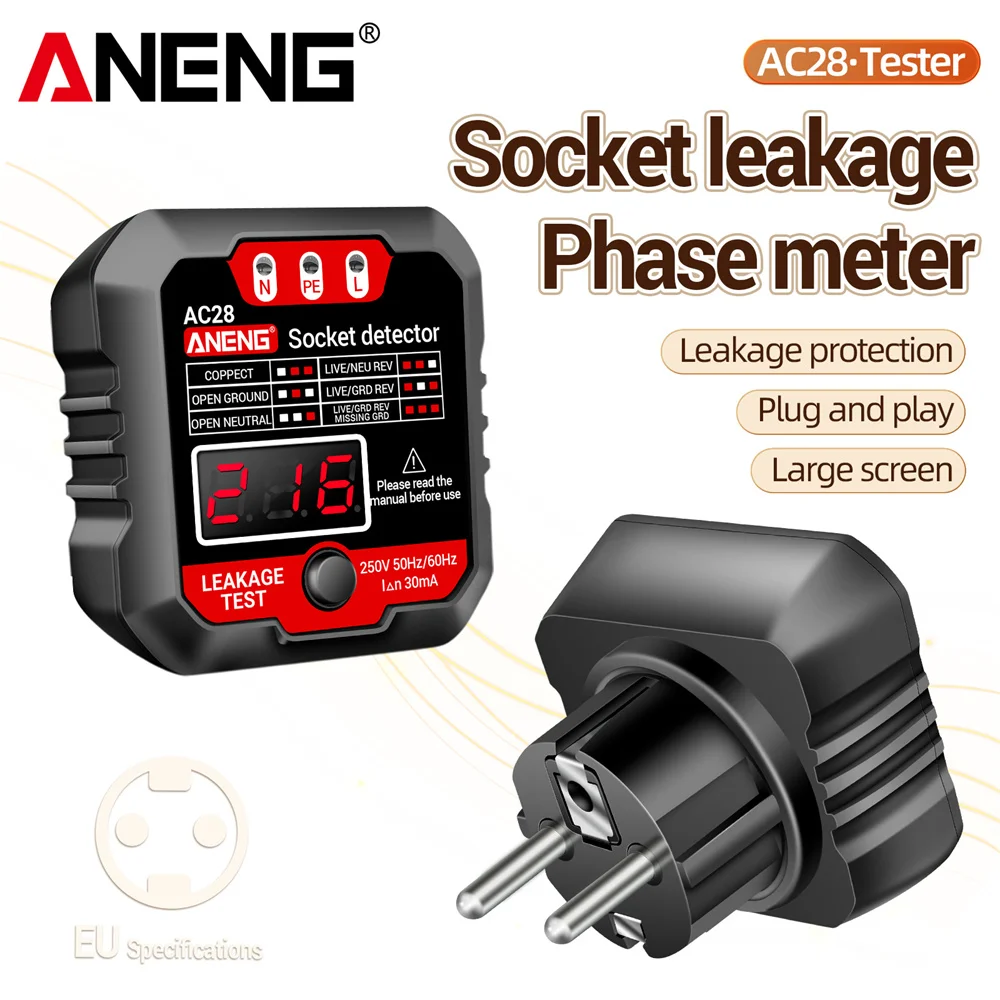 Soket Polarite Dedektörü Geril - Circuit Breaker Finder incelemesi ve fiyatı