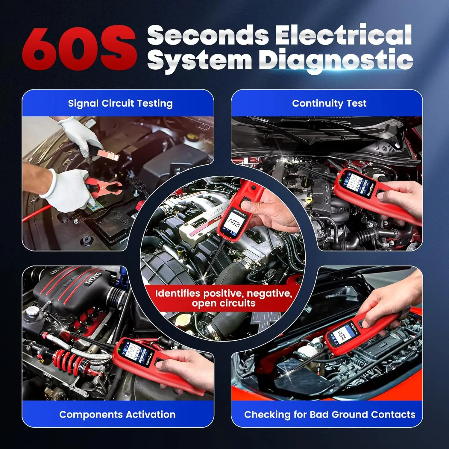 PowerScan Otomotiv Devre Test  - Circuit Breaker Finder incelemesi ve fiyatı