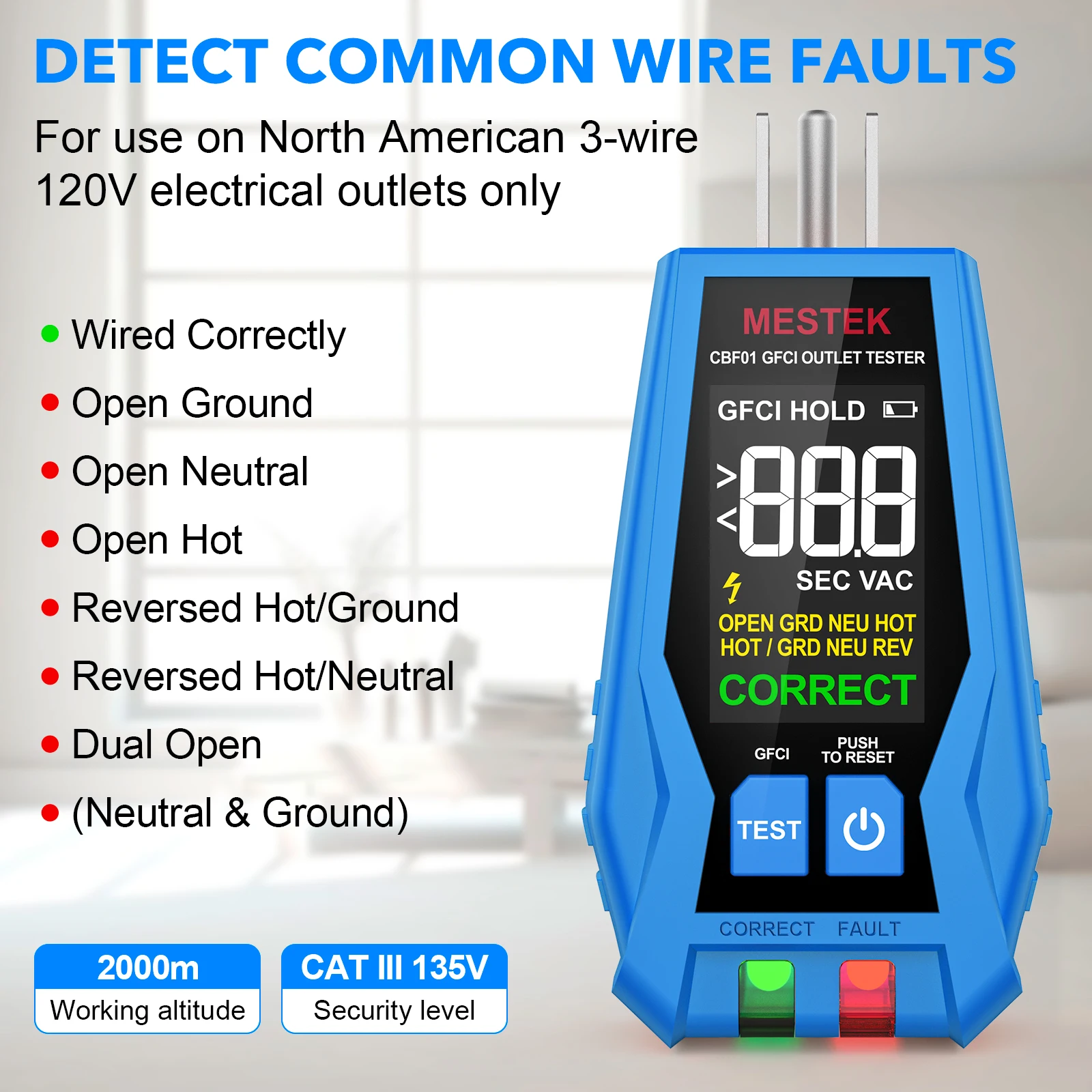 Dijital LCD Ekranlı Devre Kesi - Circuit Breaker Finder incelemesi ve fiyatı