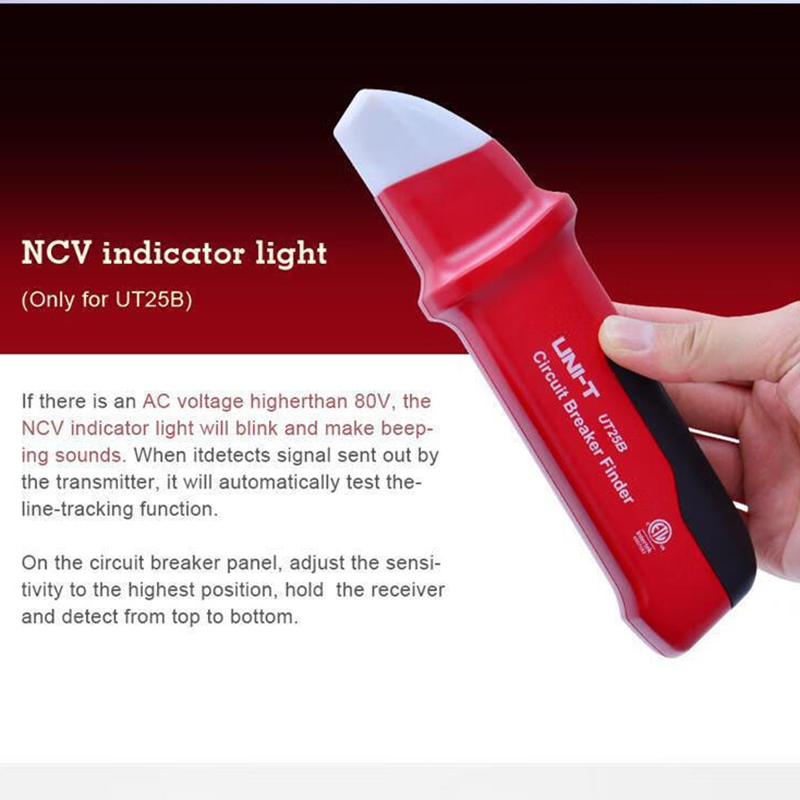 UNI-T AC Devre Kesici Bulucu U - Circuit Breaker Finder incelemesi ve fiyatı